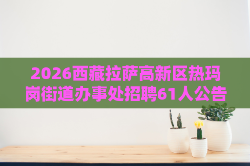2026西藏拉萨高新区热玛岗街道办事处招聘61人公告 2026西藏拉萨高新区热玛岗街道办事处招聘61人公告