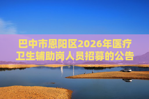 巴中市恩阳区2026年医疗卫生辅助岗人员招募的公告(13人) 巴中市恩阳区2026年医疗卫生辅助岗人员招募的公告(13人)