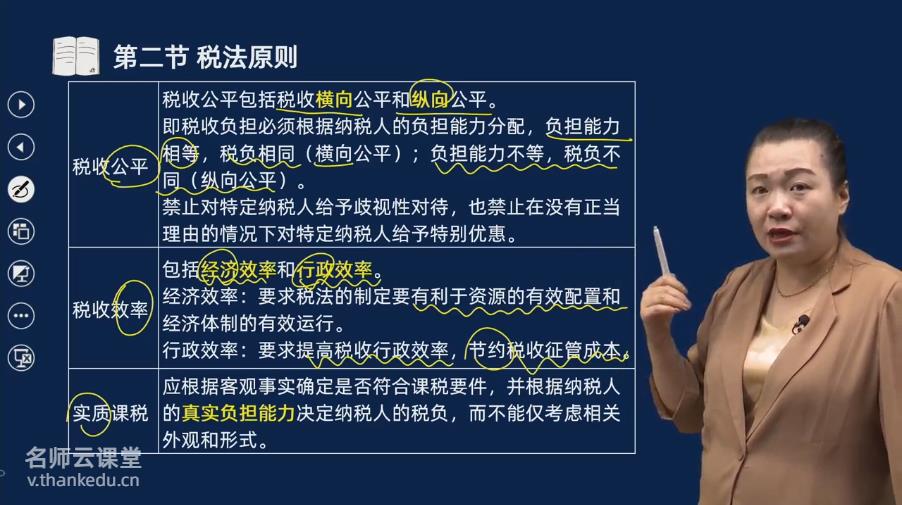 2025年注册会计师网课-税法视频课程